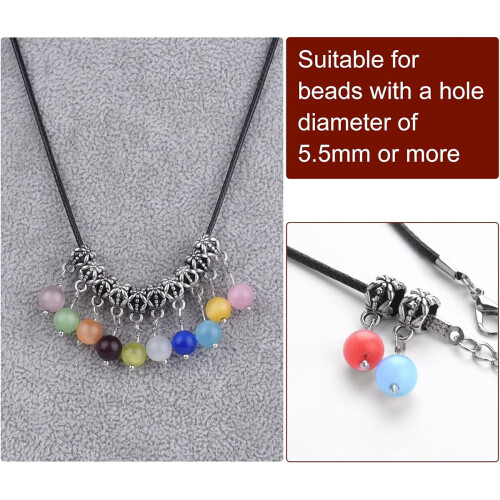 Καινοτόμες Δημιουργίες Ξεκινούν Εδώ, Δερμάτινες Αλυσίδες Κολιέ με Ρυθμιζόμενο 2