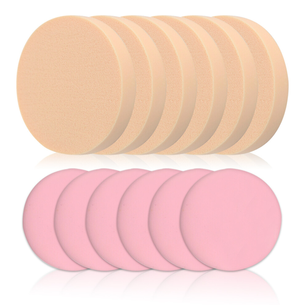 Beauty Makeup Foundation Blender for Seamless Coverage, Flexible Sponge Adapts to Facial Curves for Smooth and Even Base Makeup, Soft Sponge Ideal