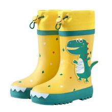 Toddlers Rain Boots for Outdoor Play, Enhanced Traction Rubber Boot with Removable Insole, Waterproof Lightweight Design for Kids, Non-Slip Sole Soft