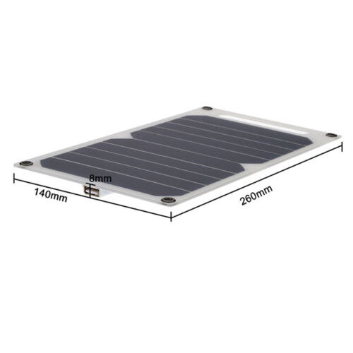 Portable Power Source, High Efficiency Mini Solar Panel For Outdoor Activities And Electronics Charging 1