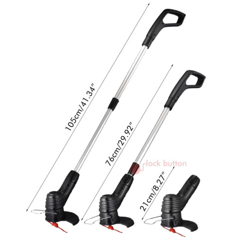 Wireless Garden Trimmer, Cordless String Trimmer with Rechargeable Battery for Efficient Outdoor Work 1