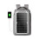 Monocrystalline Solar Panel Charger, Portable 6W Outdoor Solution for Multiple Fixing Modes, Reflective Surface for Enhanced Durability 5