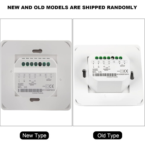 AC220V 16A Mechanical Thermostat Underfloor Heating Controller 540 2