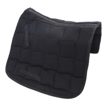 Shock Absorbing Western Saddle Pad for Protection, 45.7x26 Inch, Breathable, Comfortable, Black