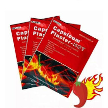 (8pcs) 40PCS Capsicum Plaster Hot Pain Relieving Patch Muscle Strain Pain Back Pain