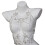 Stilvolle, geschichtete Schleife-Bikini-Accessoire,-Silber 1