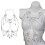 Stylish Layered Bikini Necklace Wearable Chain With-Silver 2