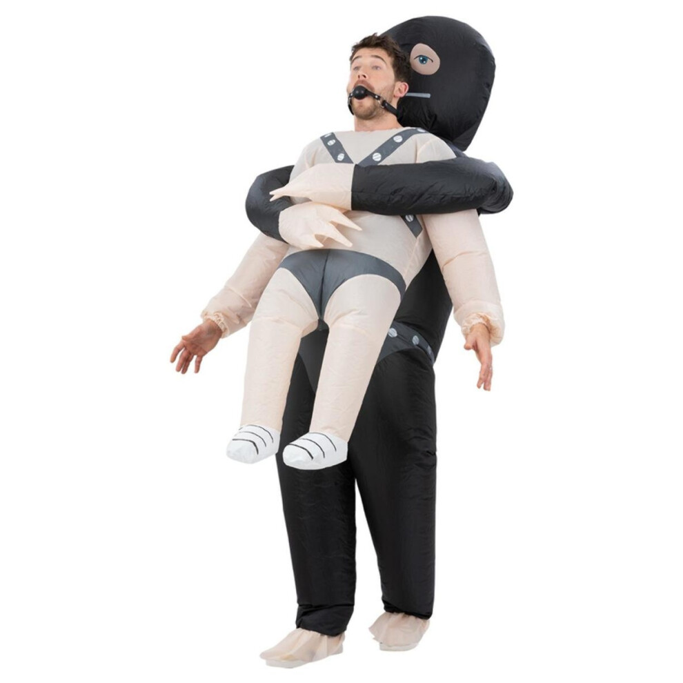 Smiffy's Unisex Adult Gimp Kidnap Inflatable Costume