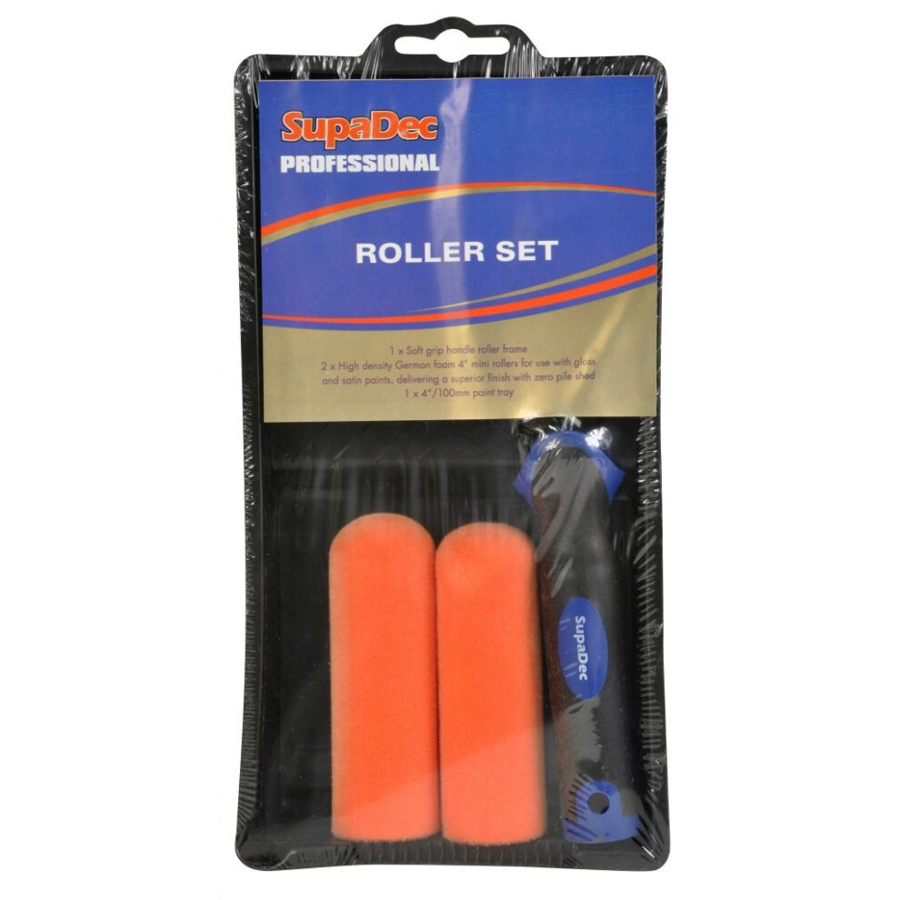 Supadec Foam Paint Roller Set 5059699444775