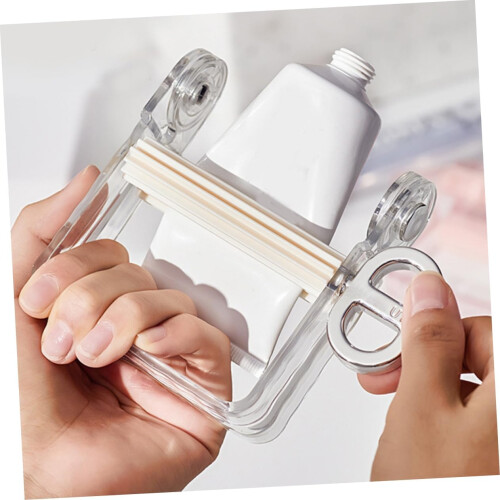 Toothpaste Tube Squeezer  
Stable Tube Press for Bathroom  
Versatile Squeezer for Toothpaste and Hand Cream  
Practical Household Application 2