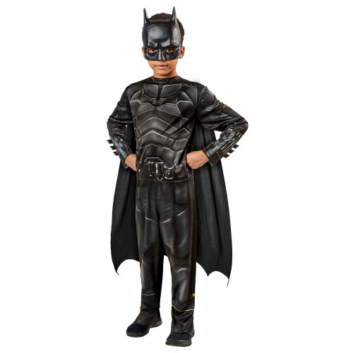 Batman (S, Black/Grey) Batman Childrens/Kids Classic Costume