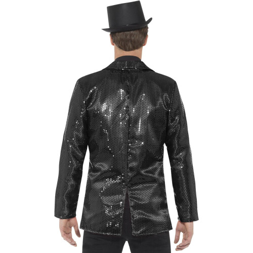 Smiffy's Smiffys Mens Sequin Costume Jacket 2
