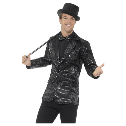 Smiffy's Smiffys Mens Sequin Costume Jacket
