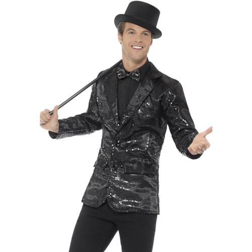 Smiffy's Smiffys Mens Sequin Costume Jacket 1