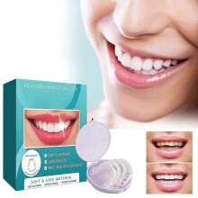 3x Adjustable Buckle Denture Smile Teeth Customizable Temporary Perfect Fake Teeth Molds Braces for Snap In Instant &confiden