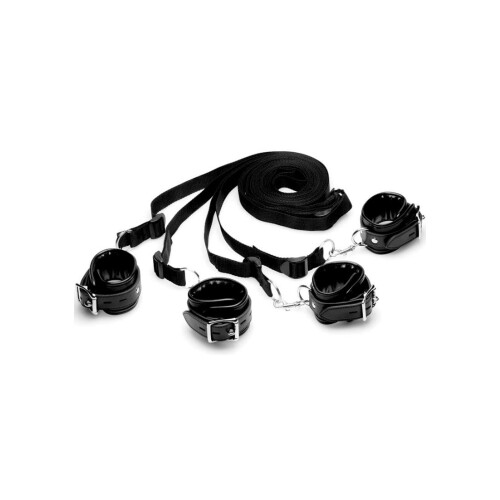Bed Restraints AE921 Bondage Handcuffs Multicoloured One Size