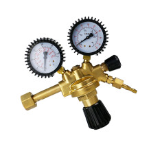 Argon Meter Welding Pressure Reducer W21.8 Thread Regulator Compatible With Argon And CO2 Up To 300 Bar
