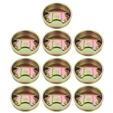 10pcs Oil Barrels Sealing Caps Drum Bung Plug Iron Oil Drums Sealing Caps