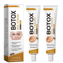 (2pcs)Bee Venom Wrinkle Removal Cream, Bee Venom Anti-Wrinkle Firming Cream, Bee Venom Cream, Moisturizing, Lifting & Recovery for All Skin Types New