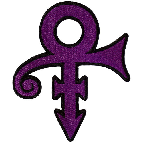 Prince Woven Symbol Iron On Patch