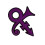 Prince Woven Symbol Iron On Patch 2