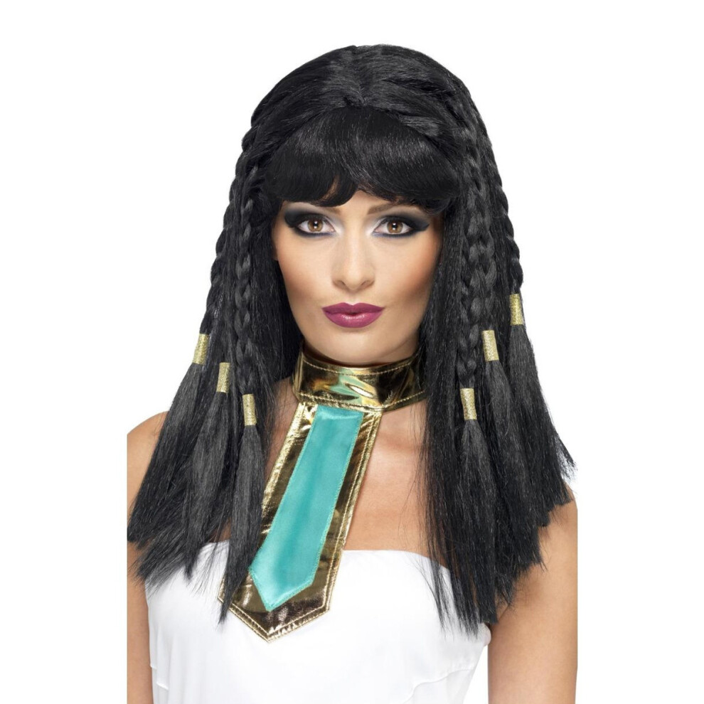 Smiffy's Womens/Ladies Cleopatra Wig Black