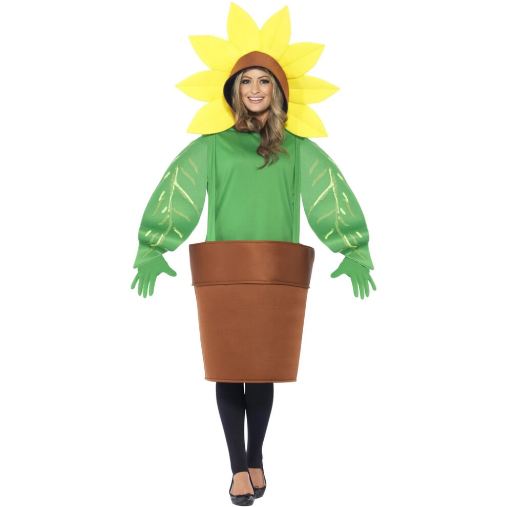 Smiffy's Unisex Adult Sunflower Costume Set