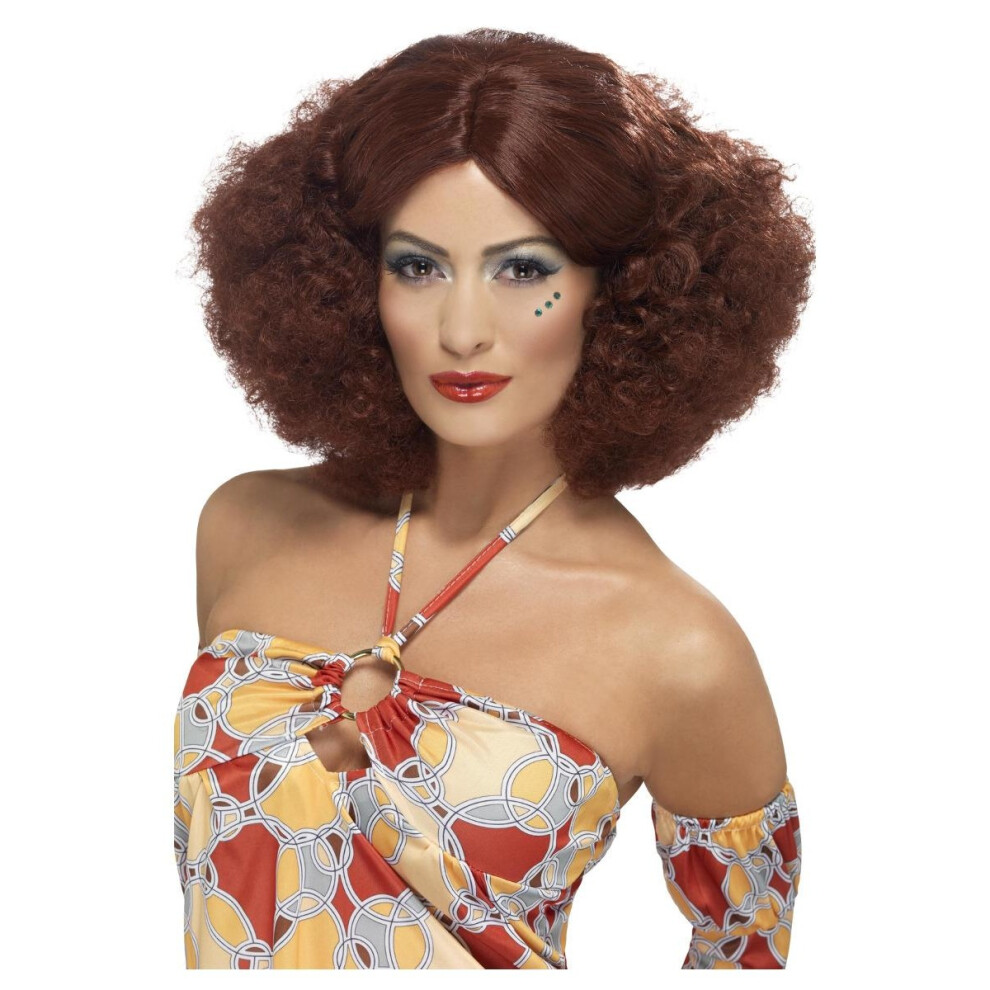 Smiffy's Womens/Ladies 70S Afro Wig Multicoloured