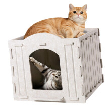 Modern Puss Cave Produced Of Recycled Perceived Substance Strong