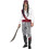 Smiffy's (M, Black/White/Red) Smiffys Mens Pirate Costume 4
