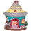 Handcrafted Ceramic Christmas Cottage Decoration With-Model E 1