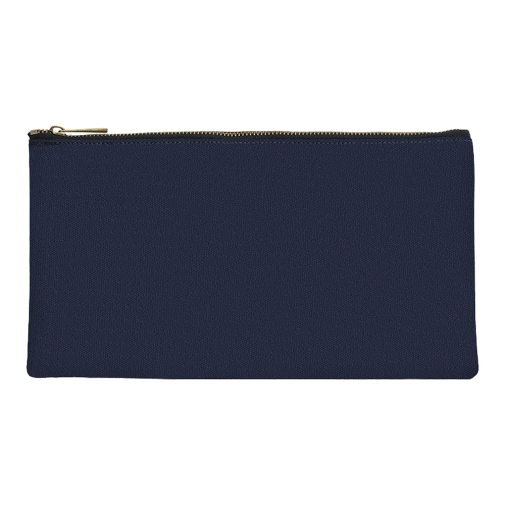 Compact Canvas Makeup Bag, Rugged And Durable Water Resistant Waxed Cotton Canvas With Full Zipper Closure, Easy To Carry And Store