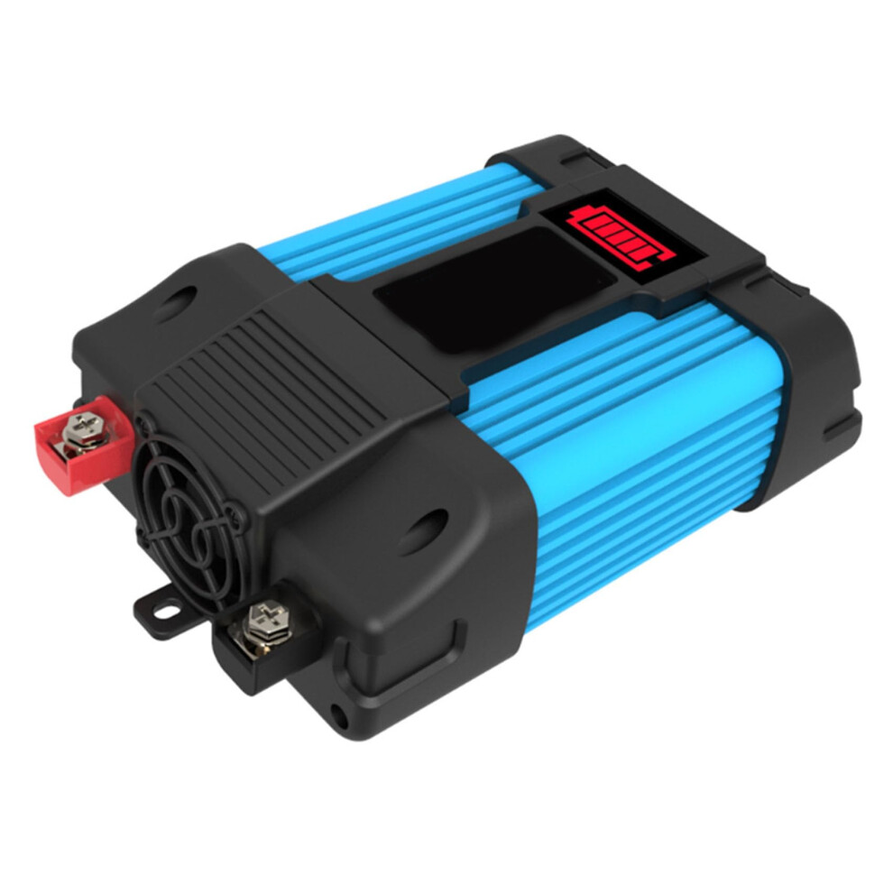 Car Power Inverter 300W Led Voltage Display 12V To 220V Dual Usb Ports For Travel Camping 9365049062558