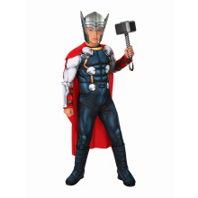 (5-6 Years, Multicoloured) Avengers Childrens/Kids Thor Costume Set