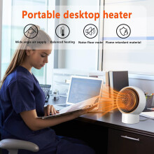 Home Office Electric Heater, Rapid Heating Device With Adjustable Heat Settings And Low Noise Operation For Portable Indoor Use In Living Rooms And