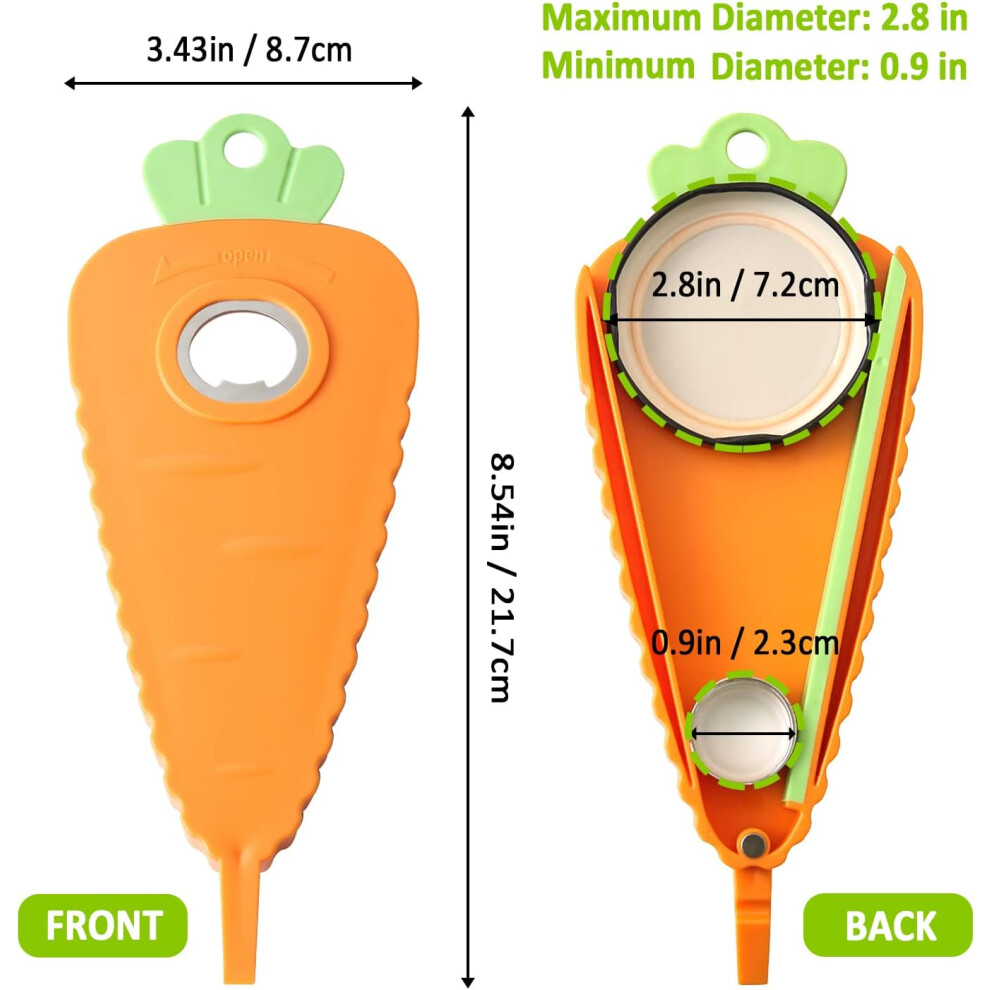 Versatile Can Opener, Labor-Saving & Convenient, With Wide Application Range, Ideal For Seniors And Arthritis Sufferers, Six-In-One Multi-Functional