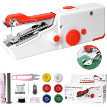 Travel-Sized Sewing Companion, Handheld Device For Quick Fixes, Robust ABS Frame, Operates On Battery Or USB Power, Suitable For Home And Travel