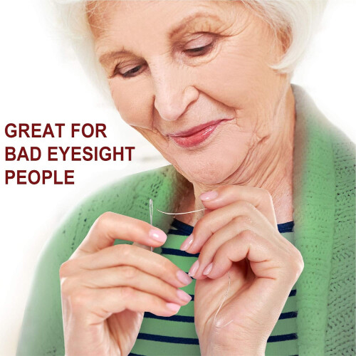 Λύση ραφής, βελόνα κεντήματος από ανοξείδωτο ατσάλι με μεγάλη τρύπα για εύκολο 2