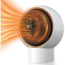 Portable Electric Space Heater For Living Spaces, 500W Rapid Heating Device With Multi Protection Safety System And Low Noise Operation Ideal For