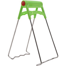 Poignée ergonomique antidérapante, lève-assiettes pliable en plastique ABS et silicone résistant, pour une manipulation sûre des plats chauds.