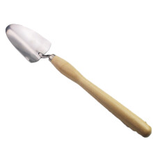 Garden Tool Stainless Steel Spade For Planting, Ergonomically-Sculpted Handle Heavy Duty Use, Slim Head Design For Easy Transplanting, Ideal For