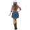 Smiffy's Smiffys Womens/Ladies Rodeo Doll Costume Set 2