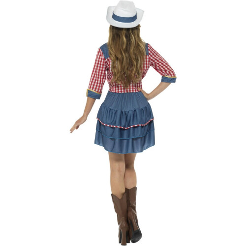 Smiffy's Smiffys Womens/Ladies Rodeo Doll Costume Set 1