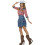 Smiffy's Smiffys Womens/Ladies Rodeo Doll Costume Set 3