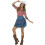 Smiffy's Smiffys Womens/Ladies Rodeo Doll Costume Set 4