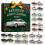 Supercar advent calendar blind box Christmas tree decoration Acrylic 2D 1