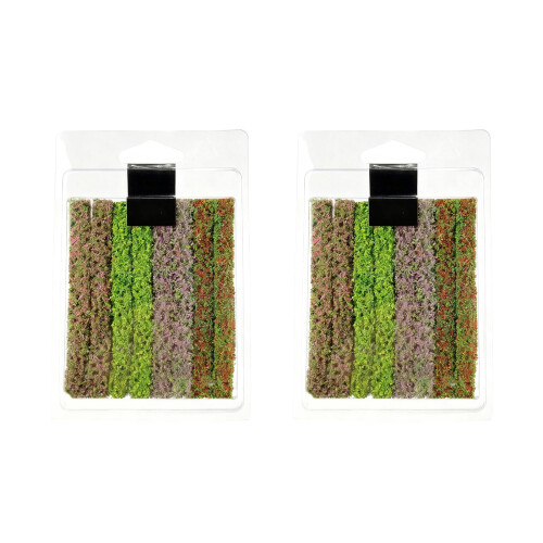 DIY struikstrips voor miniatuur landschapsarchitectuur-A