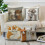 Utilisation douce de longue durée de tissu de lin de-CT456 3 5