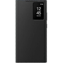 Official Galaxy S24 Ultra Smart View Wallet Case, Black SZRH