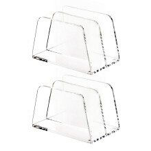 Organiseur de bureau transparent polyvalent,-Deux forfaits